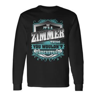 Es Ist Ein Zimmer-Ding Das Du Nichterstehen Würdest Nameintage Langarmshirts - Geschenkecke