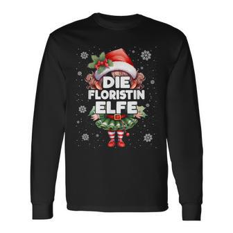 Floristin Elfe Weihnachten Elfen & Weihnachtselfen Langarmshirts - Geschenkecke