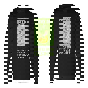 Fresh Juice Healthy Eating Theme Ginger Mint Honey Pineapple Tank Top Long Sleeve T-Shirt - Monsterry