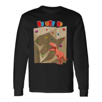 T-Rex Boulder Climbing Langarmshirts - Geschenkecke