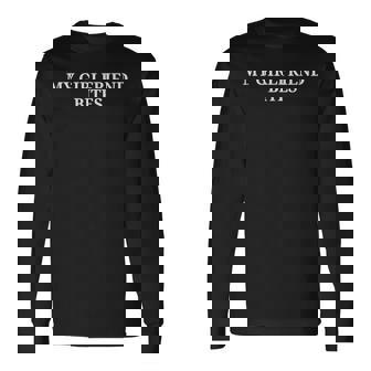 My Gf Bites My Girlfriend Bites Long Sleeve T-Shirt - Thegiftio