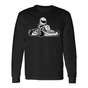 Go-Kart Racing Kart Racing Driver Go Karting Langarmshirts - Geschenkecke