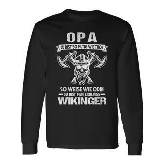 Grandpa Du Bist Mein Liblingswiking Langarmshirts - Geschenkecke