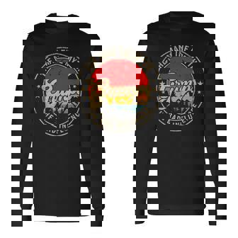 Grumps The Man The Myth The Bad Influence For Papa Grandpa Long Sleeve T-Shirt | Mazezy