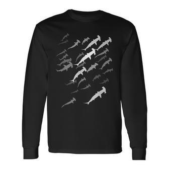 Hammer Shark Swarm Diver Langarmshirts - Geschenkecke