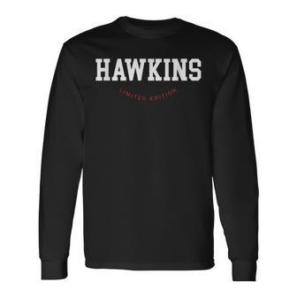 Hawkins Limited Edition Surname Personalised Sports Langarmshirts - Geschenkecke