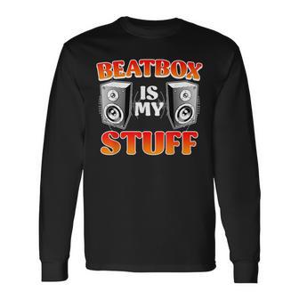 Hiphop Beatbox Is My Ding Singing Langarmshirts - Geschenkecke