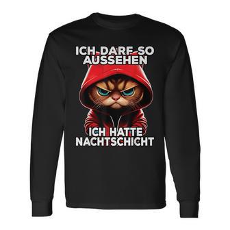 I Ich Kann So Sehen Ich Hatte Cat Langarmshirts - Geschenkecke