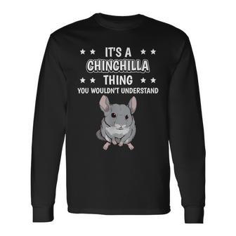 Ist So Ein Chinchilla Ding Lustiger Spruch Chinchillas Langarmshirts - Geschenkecke