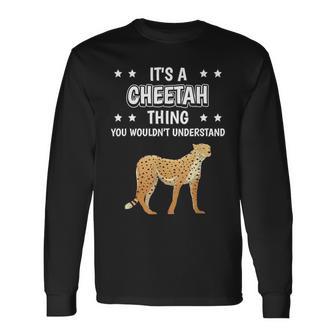 Ist So Ein Gepard Ding Lustiger Spruch Geparden Langarmshirts - Geschenkecke