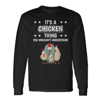 Ist So Ein Huhn Ding Lustiger Spruch Hühner Langarmshirts - Geschenkecke