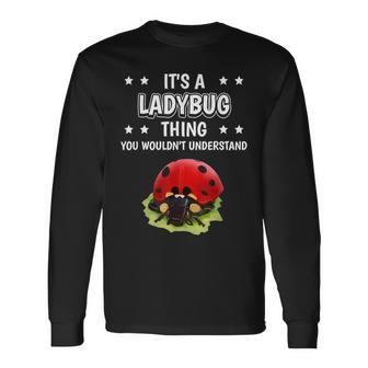 Ist So Ein Marienkäfer Ding Lustiger Spruch Marienkäfer Langarmshirts - Geschenkecke