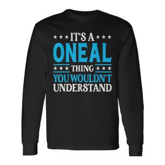 It's A Oneal-Thing Last Name Family Name Oneal Langarmshirts - Geschenkecke