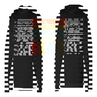 Je Peux Pas J'ai Skate Skateboard Ados Skateur Skater Drôle T-shirt à manches longues - Cadeauxyz