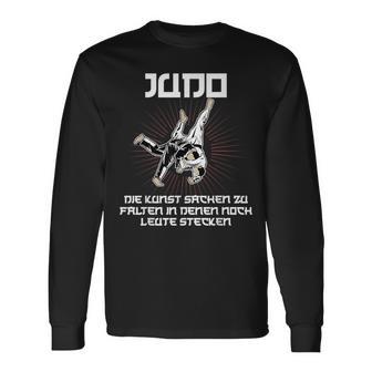 Judo Kunst Sachen Falten In Denen Noch Menschen Stecken Judo Langarmshirts - Geschenkecke