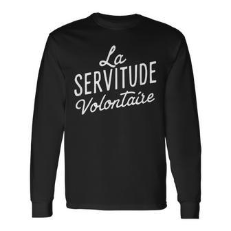 La Servitudeolontaire Langarmshirts - Geschenkecke