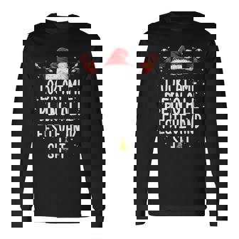 Look at Me Being All Festive and Shit Christmas Tree Long Sleeve T-Shirt - Monsterry