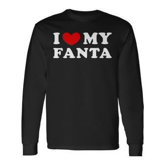 I Love My Fanta I Love My Fanta Langarmshirts - Geschenkecke