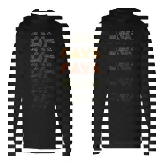 Love Heart Fava Grungeintage Style Nero Fava Maglietta a maniche lunghe - Novitaregali