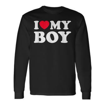 I Love My Son Ich Liebe Meinen Son Langarmshirts - Geschenkecke