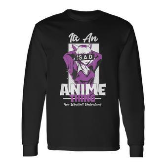 Manga Otaku Liebhaber Ist Ein Anime-Ding Japanisch Kawaii Langarmshirts - Geschenkecke