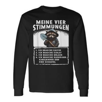 Meineier Stimmung Job Profession Langarmshirts - Geschenkecke