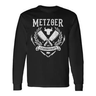 Metzger Aus Leidenschaft Fleischer Langarmshirts - Geschenkecke