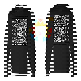 MGauner Exclusive 1980s Pop Art Explosion Bold & Vibrant Premium Long Sleeve T-Shirt - Monsterry