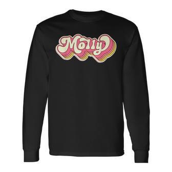 Molly Name Personalised First Name Surname Langarmshirts - Geschenkecke