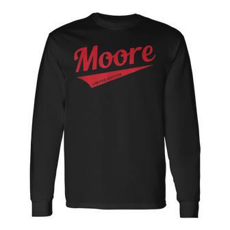 Moore Limited Edition Pärchen Nachname Langarmshirts - Geschenkecke