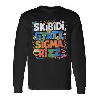 Ohio Skibidi Gyatt Sigma Rizz Langarmshirts - Geschenkecke