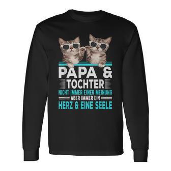 Papa Und Tochter Herz Und Eine Seele Partner Look Langarmshirts - Geschenkecke