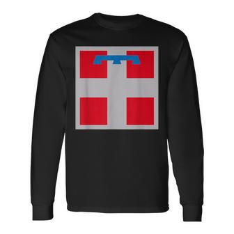 Piemonte Crest Flag Souvenir Langarmshirts - Geschenkecke