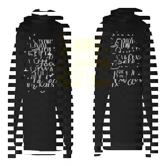 Poppin Bottles For The New Year Midwife New Year's Eve Long Sleeve T-Shirt - Monsterry