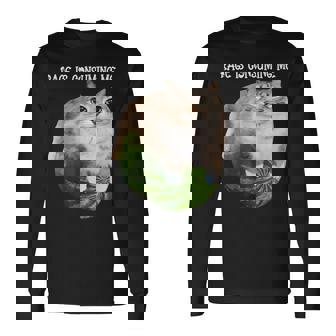 Rage Is Consuming Me Meme Cat Meme Oddly Specific Memes Joke Long Sleeve T-Shirt - Monsterry