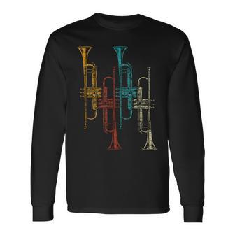 Retro Trumpet Langarmshirts - Geschenkecke