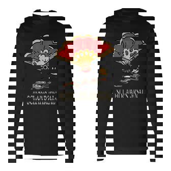 Scholar Fan Student Teacher Ancient Learning Chinese Academy Long Sleeve T-Shirt - Monsterry
