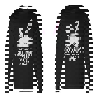 Snow Bunny Tamer Ski Apres Party Skiing Skier Long Sleeve T-Shirt - Monsterry