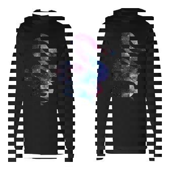 Space Snake Cosmic Herp Long Sleeve T-Shirt - Monsterry