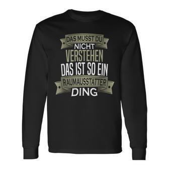 Spruch Männer Beruf Ist So Ein Ding Raumausstatter Langarmshirts - Geschenkecke