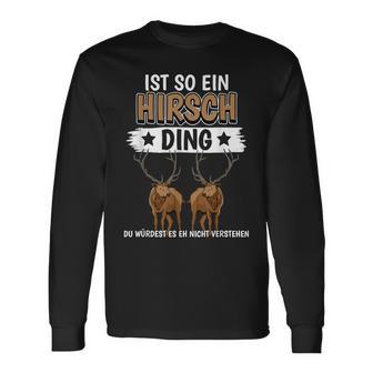 Stag Rotwild Sachen Ist So Ein Stag S Langarmshirts - Geschenkecke