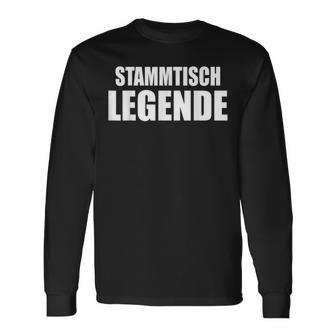 Stammtisch Legend For Regular Guests Langarmshirts - Geschenkecke