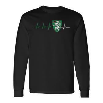 Steiermark Steirisch Crest Heartbeat Steirer Langarmshirts - Geschenkecke