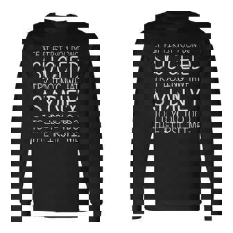 SYDNEY Name Personalized Birthday Christmas Joke Tank Top Long Sleeve T-Shirt - Monsterry