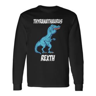 T-Rex Überbiss Meme T-Rex Party Langarmshirts - Geschenkecke