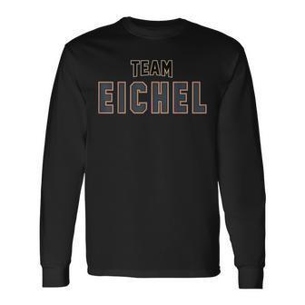 Team Eichel Nachname Stolze Familie Nachname Langarmshirts - Geschenkecke