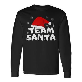 Team Santa Xmas Christmas Langarmshirts - Geschenkecke