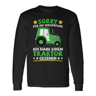 Tractor Trecker Children's Ich Habe Einen Traktor Sehen Langarmshirts - Geschenkecke