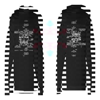 Transgender Snowflake Trans Snow Flake LGBT Transexual Xmas Long Sleeve T-Shirt - Monsterry