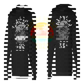 Vacay Squad 2025 Summer Vacation Family Friends Trip Palm Long Sleeve T-Shirt | Mazezy